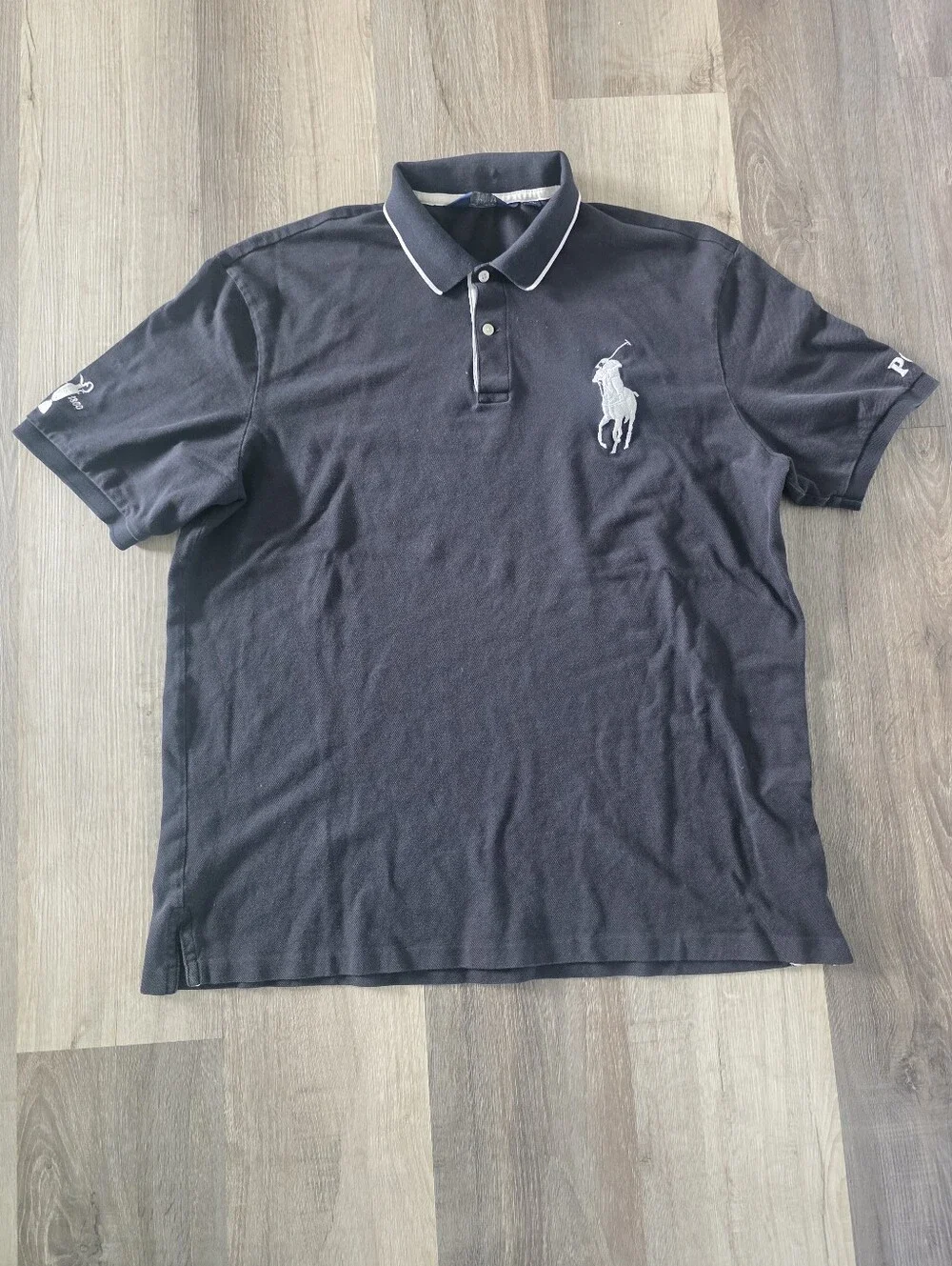 Polo Ralph Lauren Men's Pro Fit Black Short Sleeve Polo Shirt Size XL